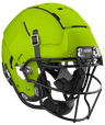 Schutt F7 LX1 Youth Hyper Green Football Helmet Football Helmets Youth