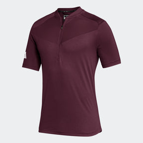 adidas Men's Sideline 1/4 Zip Short Sleeve Training Jacket Mens Apparel Sweatshirts & Fleece