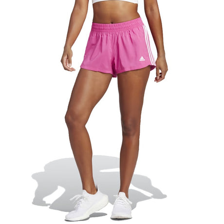 adidas Women's Pacer 3 Stripe Woven Shorts adidas