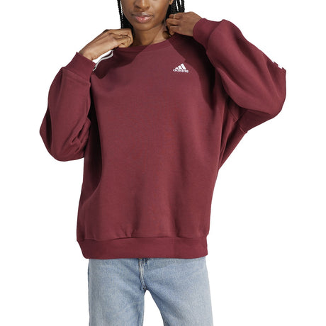 Adidas Women’s 3-Stripes Oversized Fleece Sweatshirt adidas