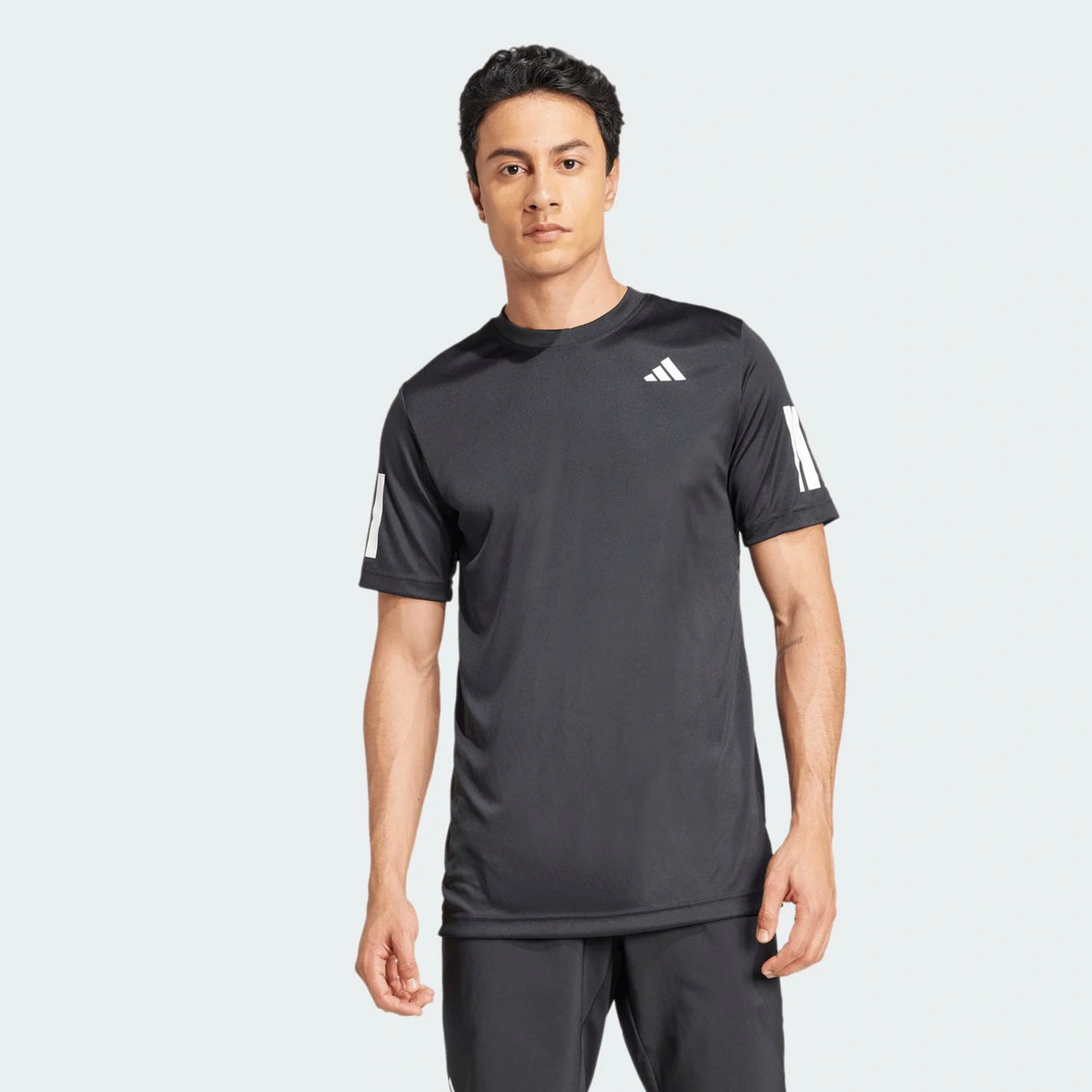 adidas Men's Club Tennis Climacool 3-Stripes T-Shirt