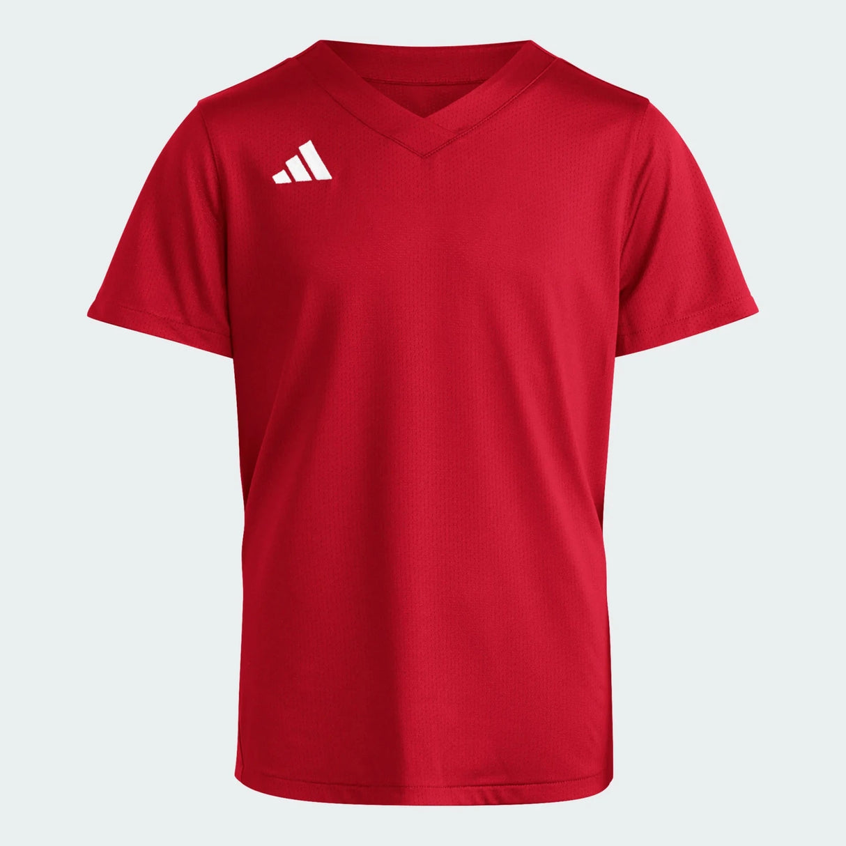 adidas Youth Girls' Instinct V-Neck Softball Jersey Softball Jerseys Youth