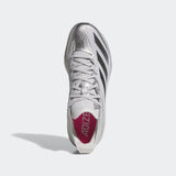 adidas Men's Adizero Electric+ Silver Speed Baseball Cleats Baseball Footwear Adult