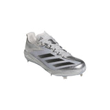 adidas Men's Adizero Electric+ Silver Speed Baseball Cleats Baseball Footwear Adult