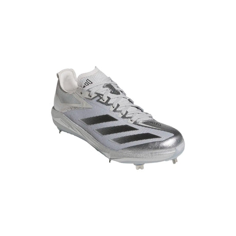 adidas Men's Adizero Electric+ Silver Speed Baseball Cleats Baseball Footwear Adult