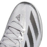 adidas Men's Adizero Electric+ Silver Speed Baseball Cleats Baseball Footwear Adult