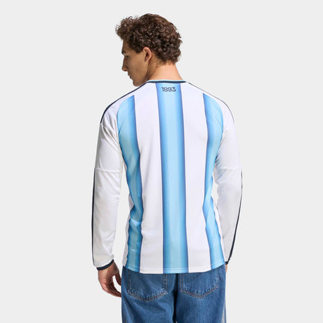 adidas Men's Argentina 26 Home Long Sleeve Soccer Jersey-2