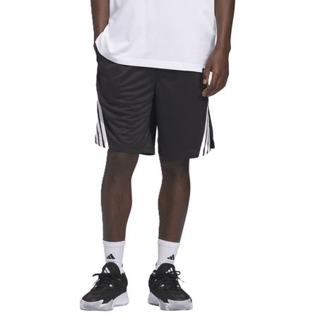 adidas Men's Legends 3-Stripes Basketball Shorts Basketball Shorts Adult