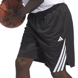 adidas Men's Legends 3-Stripes Basketball Shorts Basketball Shorts Adult