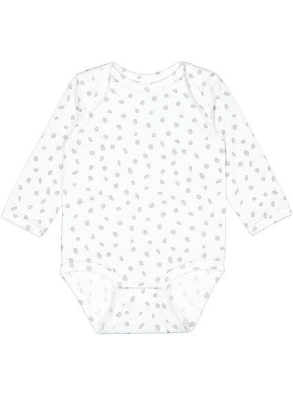 Rabbit Skins Infant Fine Jersey Long Sleeve Bodysuit Rabbit Skins
