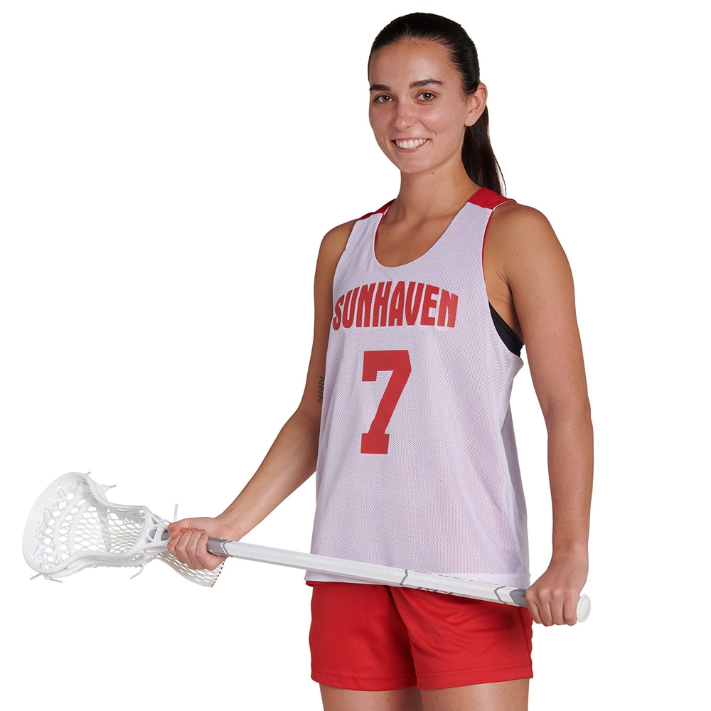 Champro Women's Middie Reversible Lacrosse Pinnie