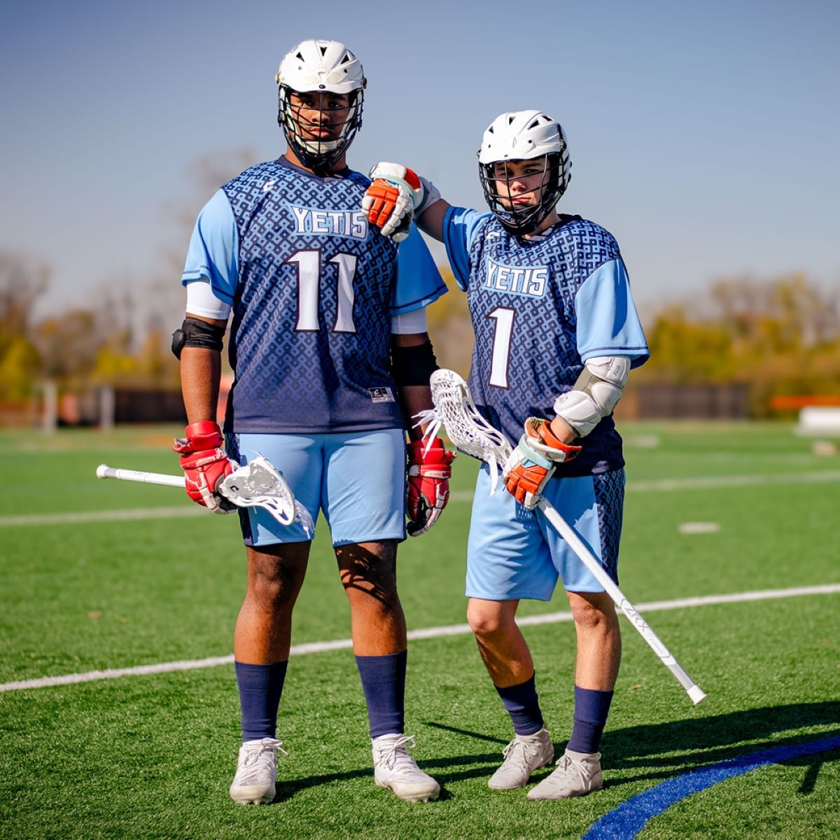 Custom Lacrosse Single-Ply Reversible Short Sleeve Jersey Team Lacrosse Jerseys