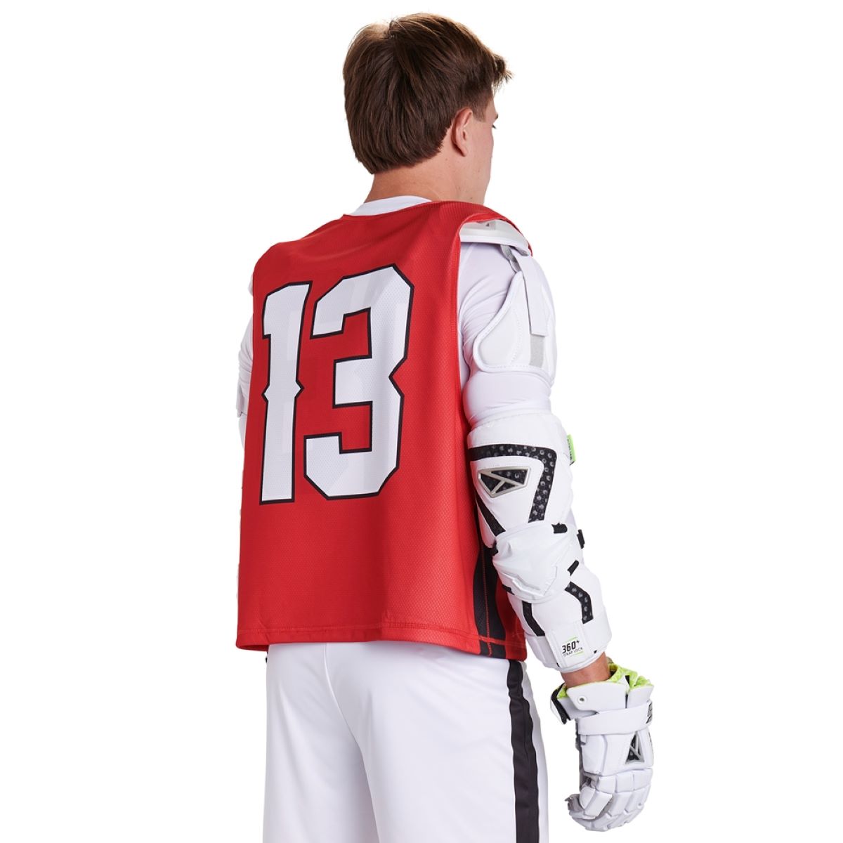 Custom Single-Play Reversible Pinnie Team Lacrosse Jerseys