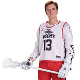 Custom Single-Play Reversible Pinnie Team Lacrosse Jerseys