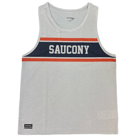 Saucony Men's Stopwatch Graphic Singlet SAM800376 Mens Apparel Shirts & Tops