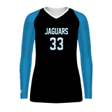 Women's Freestyle Sublimated Long Sleeve Stretch Volleyball Jersey League Outfitters