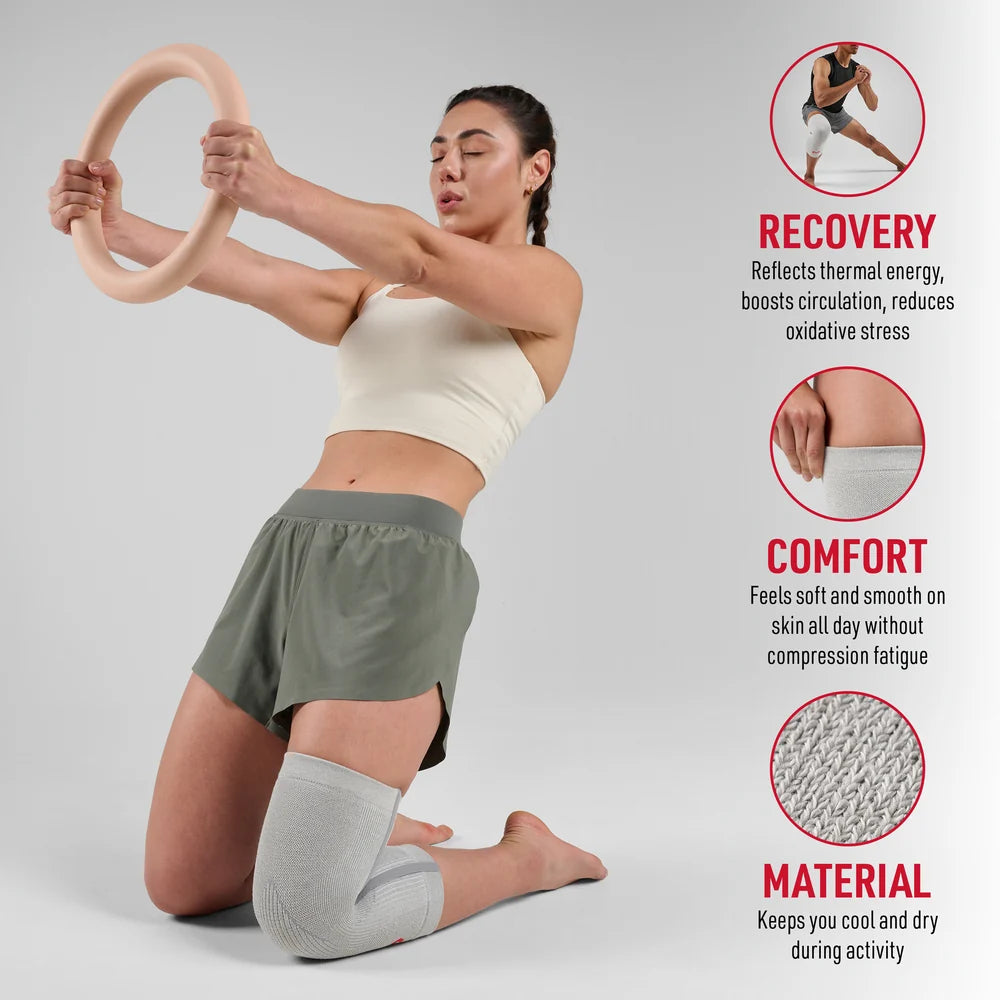 McDavid Infused Knit Knee Sleeve with Stays Unisex Accessories Health & Wellness