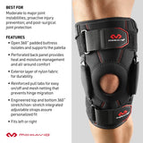 McDavid Level 3 Knee Brace with Dual Disk Hinges Unisex Accessories Health & Wellness