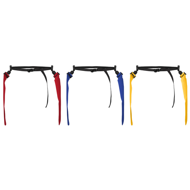 Champro Pack of 6 Quick-Down "POP" Flag Football Belts