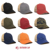 Outdoor Cap PWT-200M Unstructured Trucker Hat