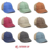 Outdoor Cap OC801 Unstructured Trucker Hat