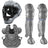 EvoShield Adult SRZ-1 Baseball Catchers Gear Kit Baseball Catcher's Protective Equipment All