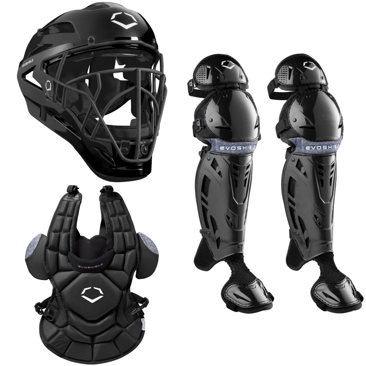 EvoShield SRZ-1 Fastpitch Catchers Gear Kit Softball Catcher's Protective Equipment All