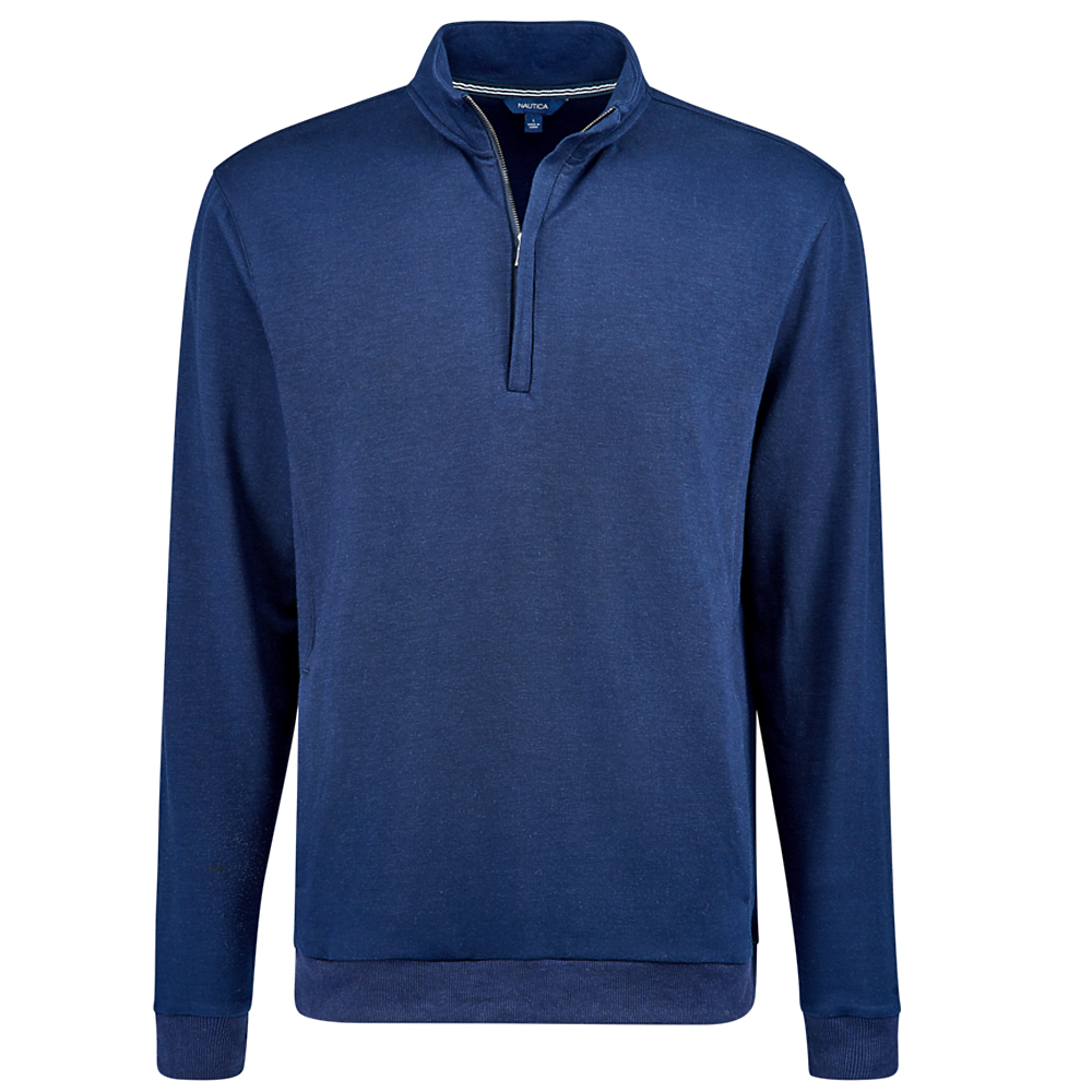 Nautica Men's Explorer 1/2 Zip Fleece n18090 Mens Apparel Sweatshirts & Fleece