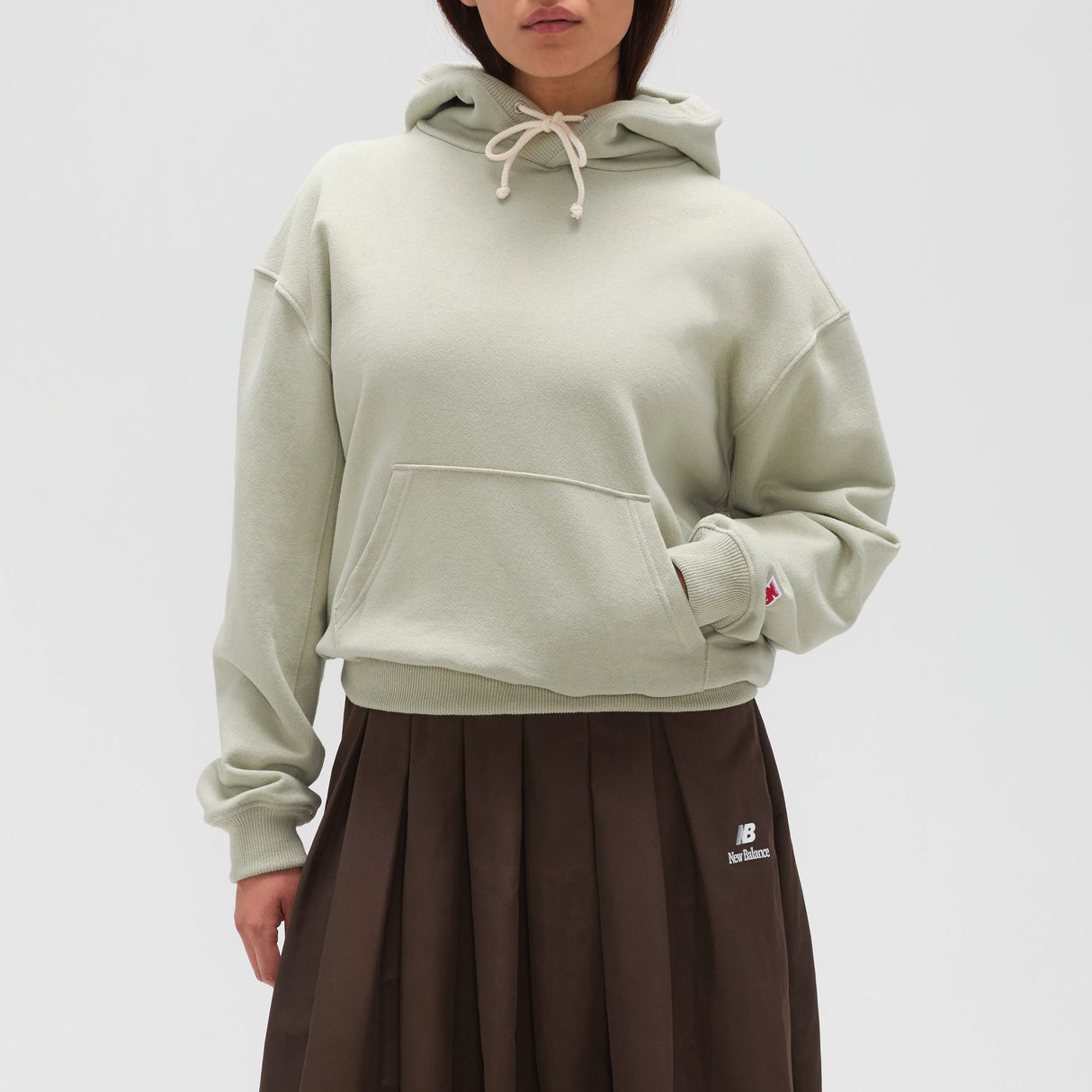 New Balance Women's Made in USA Hoodie Womens Apparel Sweatshirts & Fleece