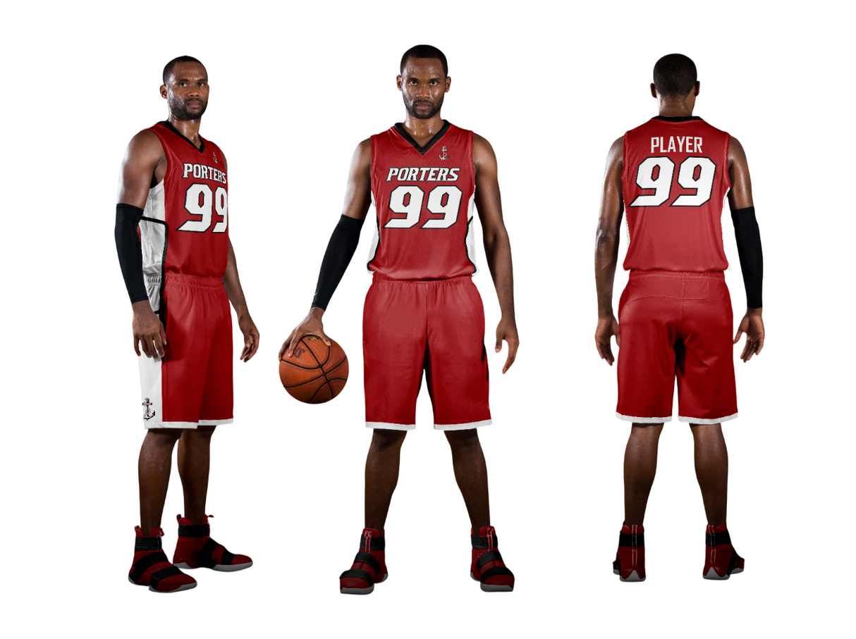 Custom Elite Sublimated Basketball Uniforms Team Basketball Uniform Package