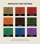 Portolite 8" One-Piece Game Mound Baseball Field Equipment All