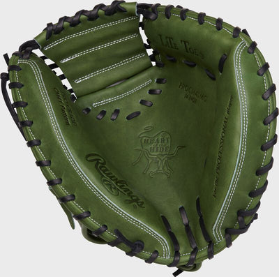 Rawlings Heart of the Hide 34" Military Green Catchers Mitt