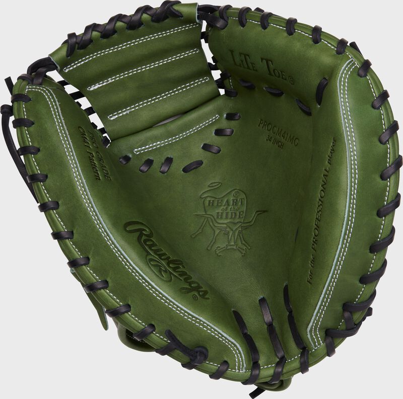 Rawlings Heart of the Hide 34" Military Green Catchers Mitt