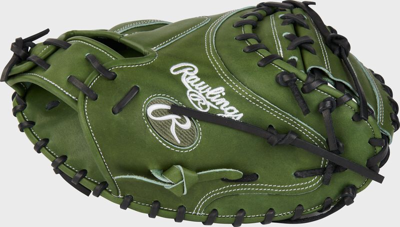 Rawlings Heart of the Hide 34" Military Green Catchers Mitt