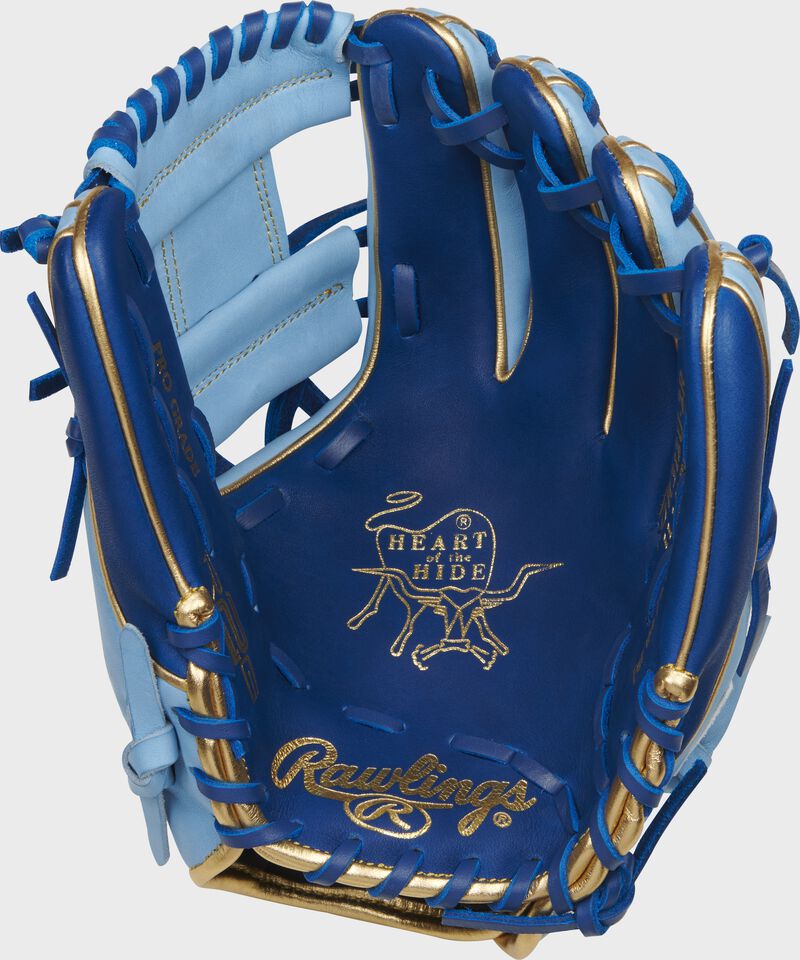 Rawlings | Heart of The Hide MLBチームロゴグローブ | カンザスシティロイヤルズ | 11.5インチ - Pro I-Web 並行輸入品 Rawlings Heart of the Hide 11.25\" Contour Fit Baseball Glove