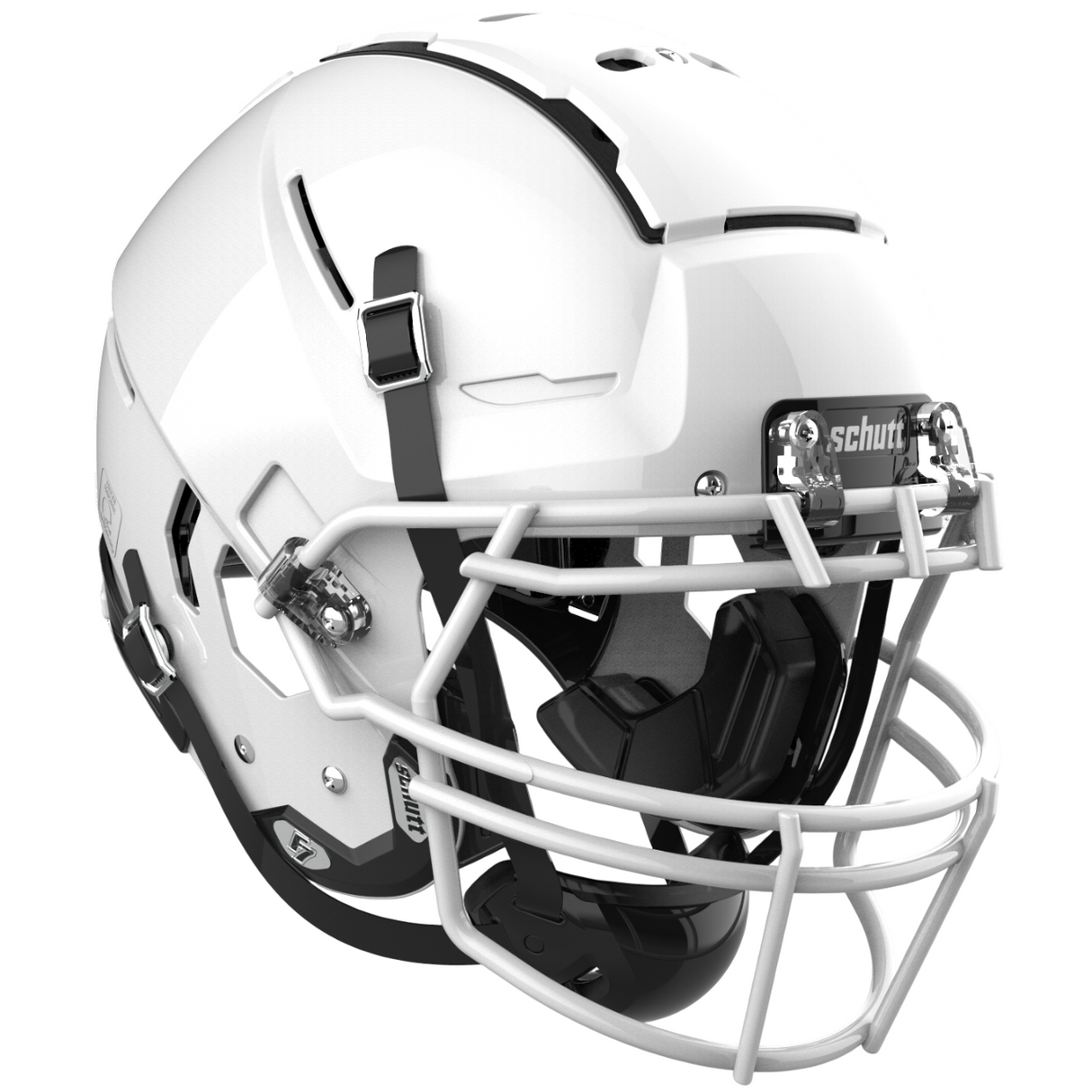 2026 Schutt F7 2.0 Collegiate Football Helmet with attached Facemask Football Helmets Adult