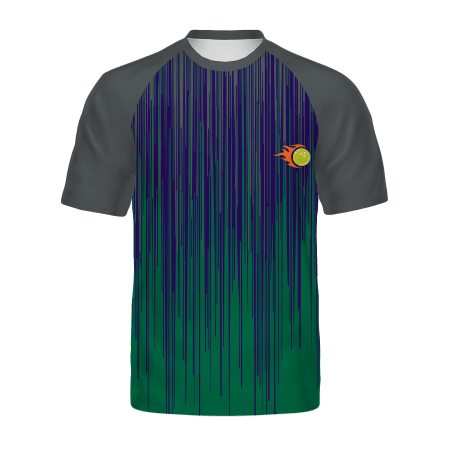 Holloway Freestyle Semi-Sublimated Raglan Shirt - Graphite League Outfitters