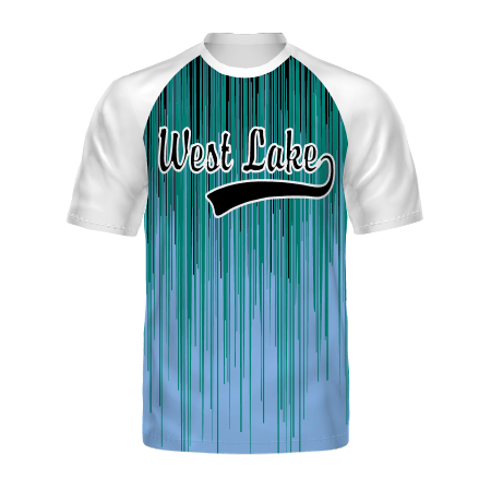 Holloway Freestyle Semi-Sublimated Raglan Shirt - White League Outfitters