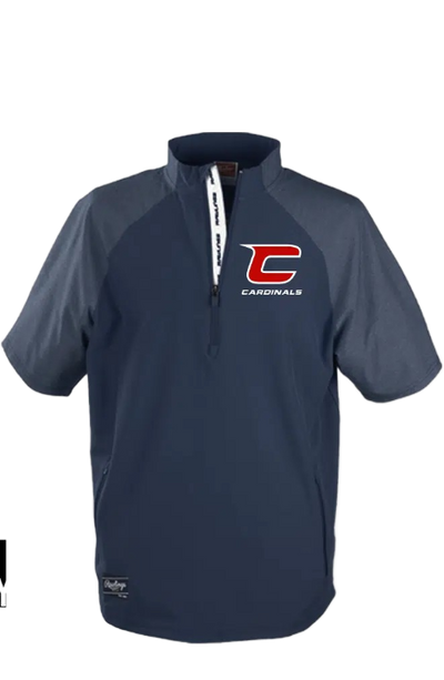 Custom Rawlings Colorsync Short Sleeve Cage Jacket