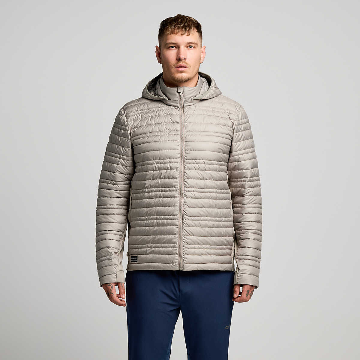 Saucony Men's Hurricane Insulated Jacket SAM800350 Mens Apparel Jackets & Vests