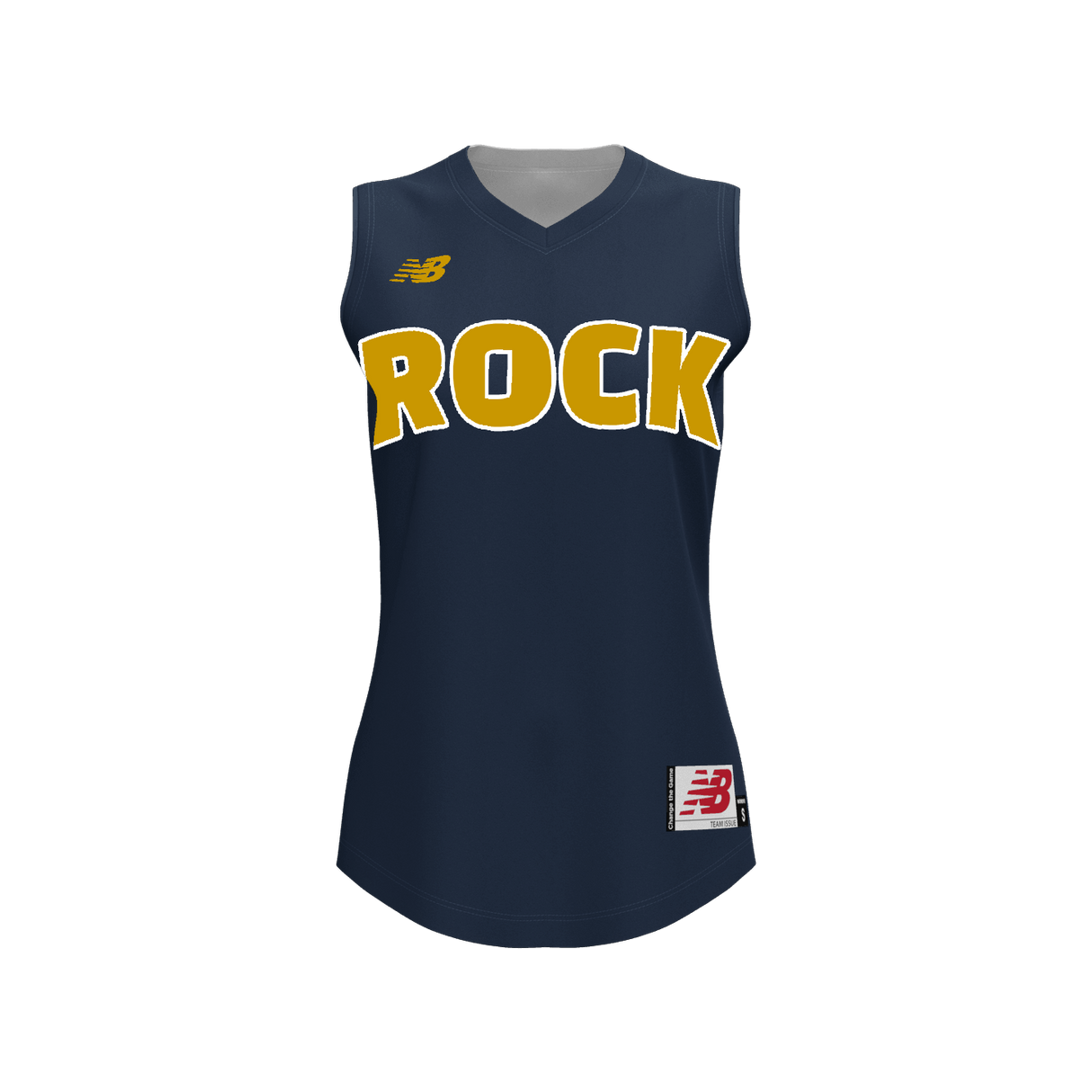 New Balance Sleeveless Prowess V-Neck Jersey League Outfitters