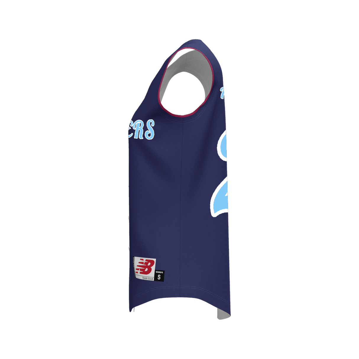 New Balance Sleeveless Prowess Full Button Jersey League Outfitters