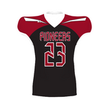 Russell Mens Freestyle Sublimated Waist Length Football Jersey Russell Athletic