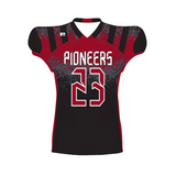 Russell Mens Freestyle Sublimated Waist Length Football Jersey Russell Athletic