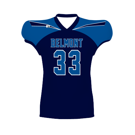 Russell Youth Freestyle Sublimated Waist Length Football Jersey