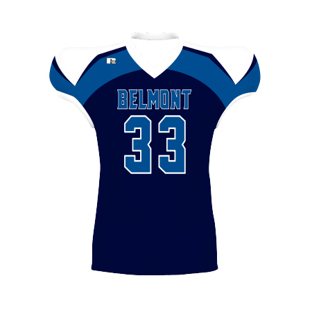 Russell Youth Freestyle Sublimated Waist Length Football Jersey