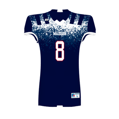 Russell Youth Freestyle Sublimated Lightweight Reversible Football Jersey