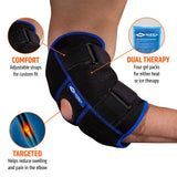 Shock Doctor Ice Recovery Elbow Compression Wrap Unisex Accessories Health & Wellness
