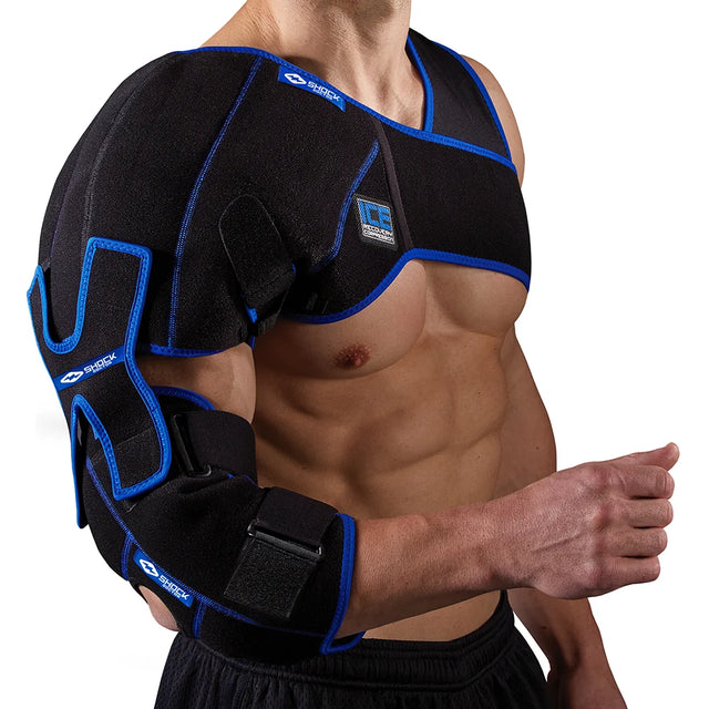 Shock Doctor Ice Recovery Shoulder Elbow Compression Wrap Unisex Accessories Health & Wellness