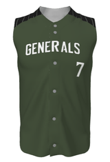 Champro Juice Full Button Sleeveless Jersey League Outfitters